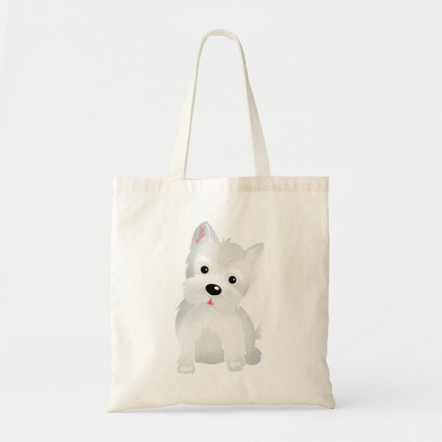 Bolso De Tela Perro occidental (Frente)