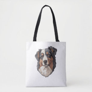 Bolso De Tela Perro pastor australiano