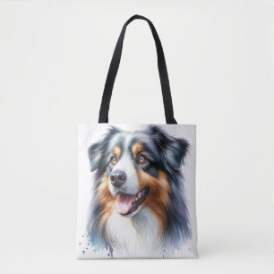 Bolso De Tela Perro pastor australiano de tres colores