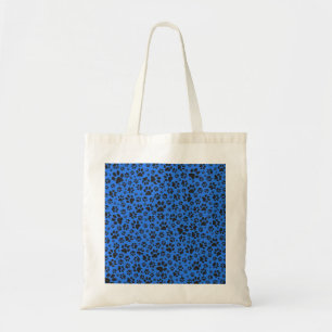Bolso De Tela Perro Paws Black & White Polka Dot (Punto de polka