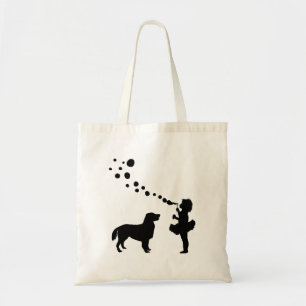 Bolso De Tela Perro perdiguero Plano-Revestido