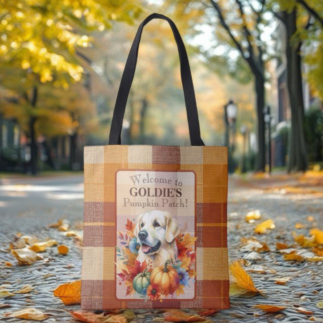 Bolso De Tela Perro Retriever Dorado (Subido por el creador)