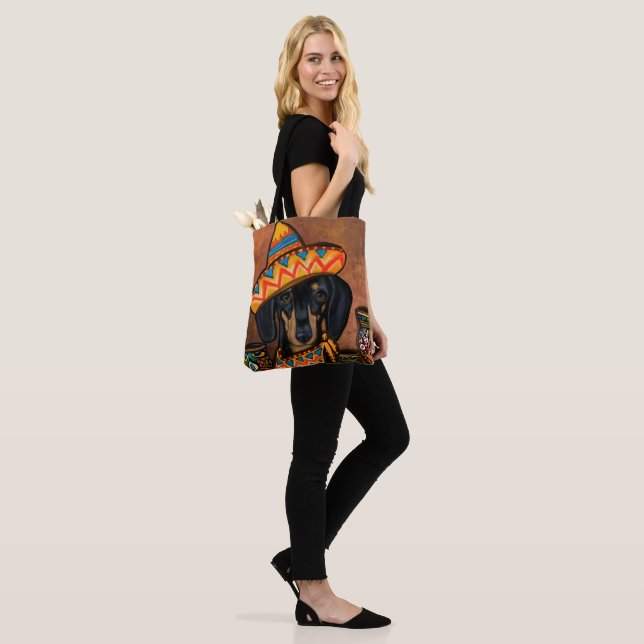 BOLSO DE TELA PERRO SALCHICHA (Puesto)