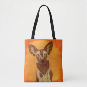 Bolso De Tela Perro salvaje africano