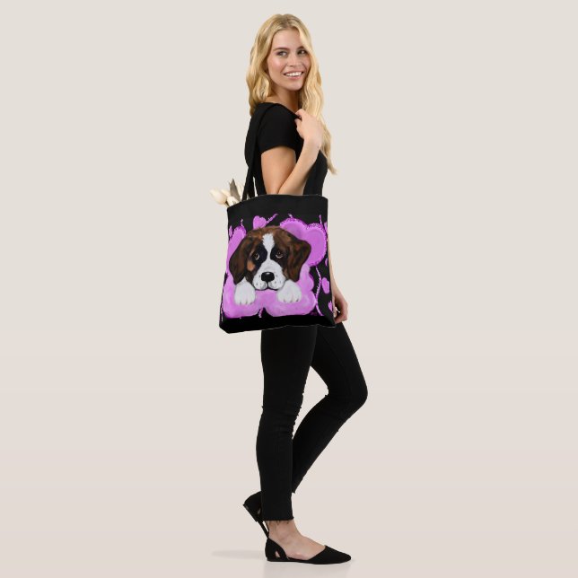 BOLSO DE TELA PERRO SAN BERNARDO (Puesto)