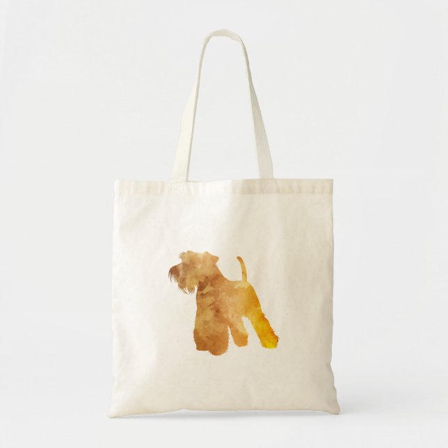 Bolso De Tela Perro Schnauzer (Frente)