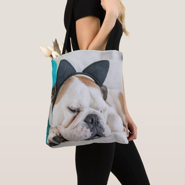 Bolso De Tela Perro soñoliento de las imágenes el | de Getty con (Detalle)