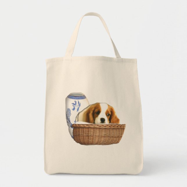 Bolso De Tela Perros de Cachorro (Frente)