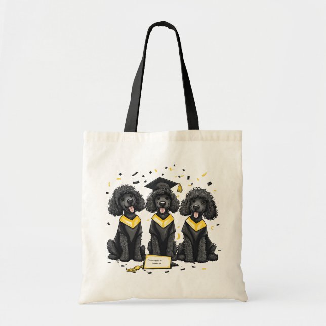 Bolso De Tela Perros de canapé estándar de graduación (Frente)