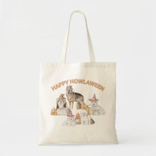 Bolso De Tela Perros de Halloween de Halloween alemanes Shepard