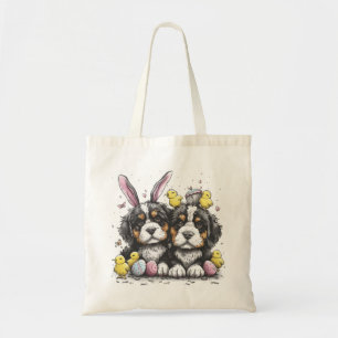 Bolso De Tela Perros de montaña de la Semana Santa Bernesa