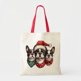 Bolso De Tela Perros del Boston Terrier