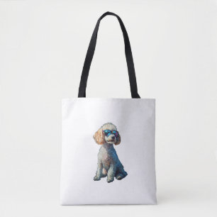 Bolso De Tela Perros Gráficos de perro callejero con animales ca