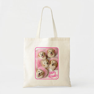 Bolso De Tela Perros princesos en Tiaras