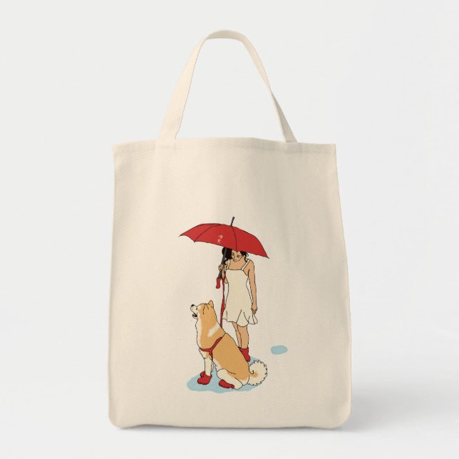 Bolso De Tela Persiga el Mi-bolso ausente de las nubes (Frente)