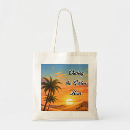 Bolso De Tela Persiguiendo la estética del atardecer desértico e