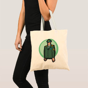 Bolso De Tela Persona militar