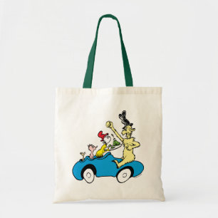Bolso De Tela Personajes de Huevos Verdes y Jamón de Dr. Seuss e