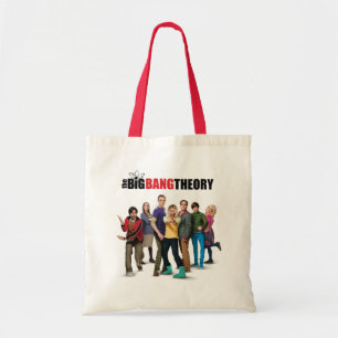 Bolso De Tela Personajes de la Teoría del Big Bang