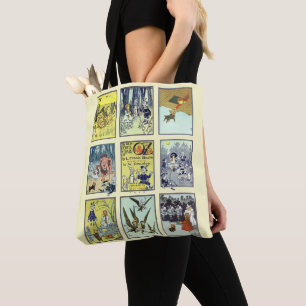 Bolso De Tela Personajes vintage de El mago de Oz, Camino de lad