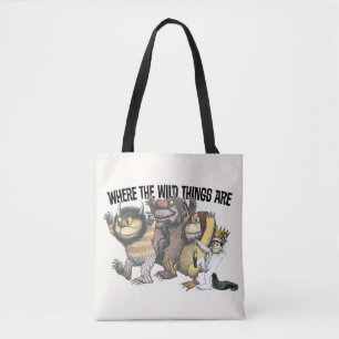 Bolso De Tela Personajes y logotipo de Donde viven las cosas sal