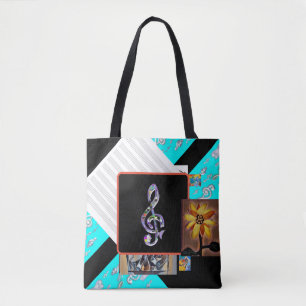 Bolso De Tela Personal de música