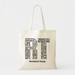 Bolso De Tela Personalice al terapeuta recreativo RT
