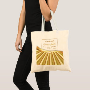 Bolso De Tela Personalice, aniversario de oro de la vida religio