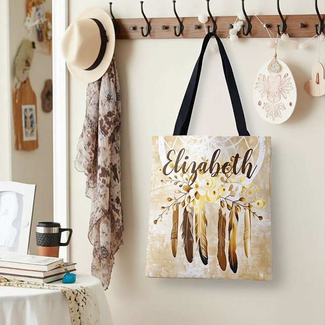 Bolso De Tela Personaliza atrapasueños (Subido por el creador)