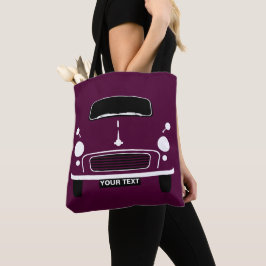 Bolso De Tela Personaliza el arte pop de la Personalizado Maroon