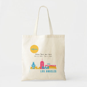 Bolso De Tela Personaliza, estuve aquí Los Ángeles, California