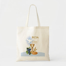 Bolso De Tela Personaliza, Felicitaciones RCIA Sacramento Católi
