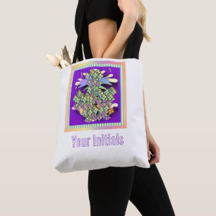 Bolso De Tela Personaliza Flower Grove