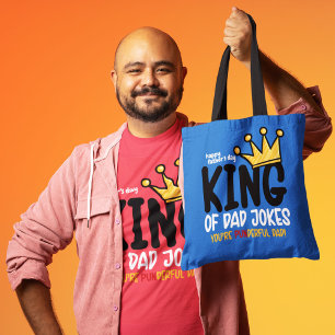 Bolso De Tela Personaliza los Chistes del Rey de Papá