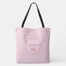 Personaliza Patrón de Flamenco Rosa Princesita