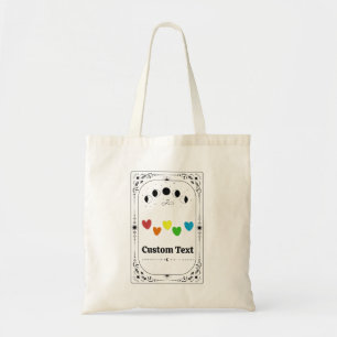 Bolso De Tela Personaliza Tarot Zodiac Arcoíris de Orgullo LGBTQ