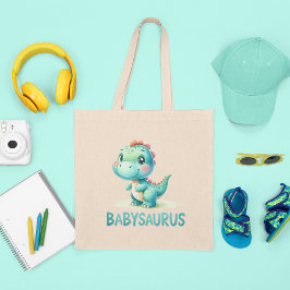 Bolso De Tela Personalizable Babysaurus