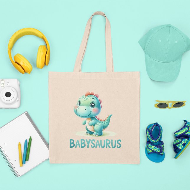 Bolso De Tela Personalizable Babysaurus (Subido por el creador)