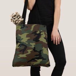 Bolso De Tela Personalizable Camuflaje personalizado Camo Tote b
