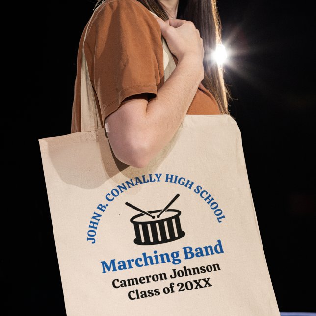 Bolso De Tela Personalizable de banda de marchas de la escuela s (Subido por el creador)