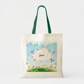 Bolso De Tela Personalizable del día de primavera