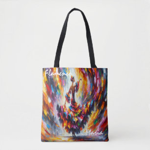 Bolso De Tela personalizable "Flamenco"