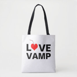 Bolso De Tela Personalizable Love Vamp