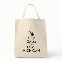 Personalizable MANTENER CALMA Y AMAR A MICHIGAN