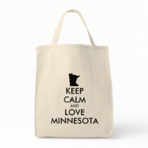 Personalizable MANTENGA CALMA Y AME A MINNESOTA