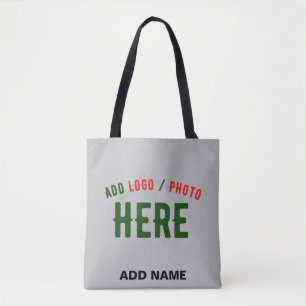 BOLSO DE TELA PERSONALIZABLE MODERNO ELEGANTE ASH VERIFICADO MAR