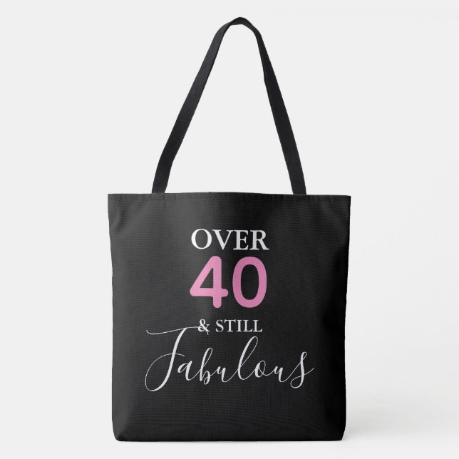 Bolso De Tela Personalizable Todavía Fabuloso Tote (Anverso)