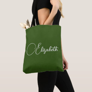 Bolso De Tela Personalizable tu propia plantilla de tipografía d