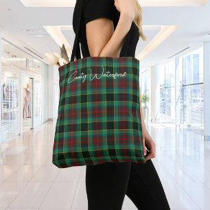 Bolso De Tela Personalizable Waterford Tartan
