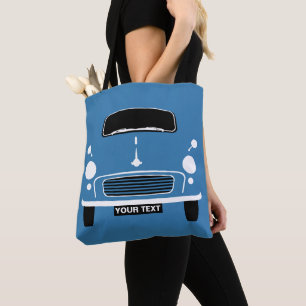 Bolso De Tela Personalización del arte pop Personalizado Blue Mo